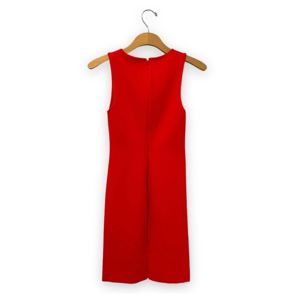 Aritzia Babaton Matheson Sheath Dress, Orange-Red, 00 - Picture 4 of 15
